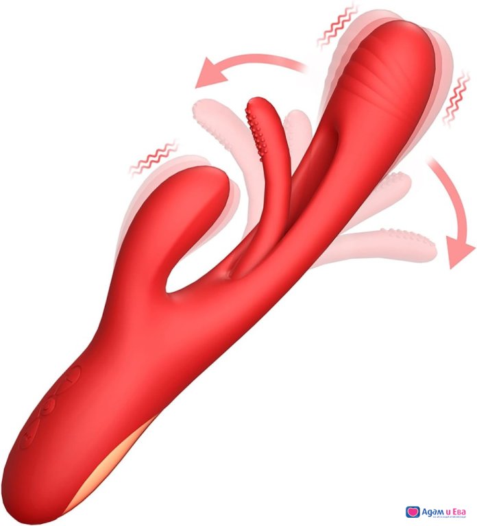 4 в 1 G Точков вибратор с функция за истинско изтичане