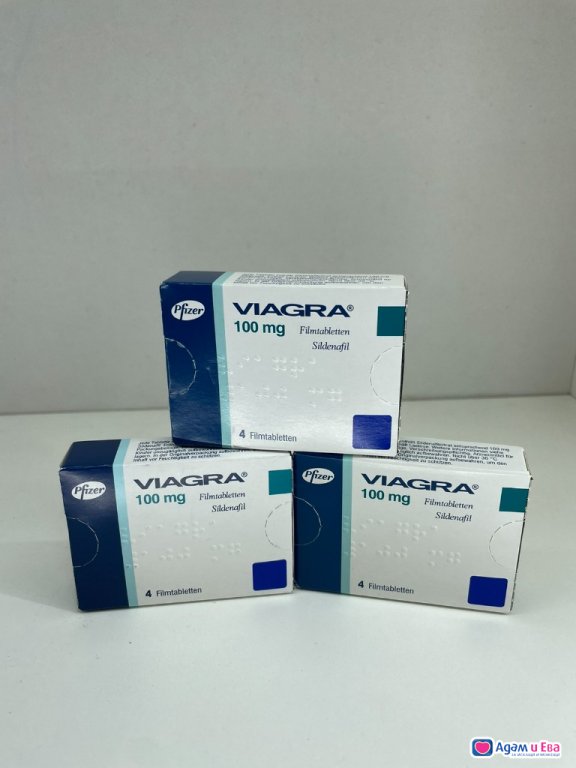 Viagra Viagra Pfizer 4x100Mg in a box of 12 tablets