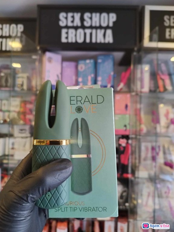 Vibrator Emerald Love luxury clitoral sex toy for women