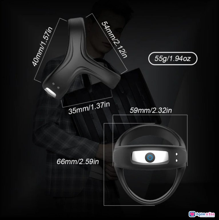 Vibrating 💍 Ring Ring USB cable 1O mode 