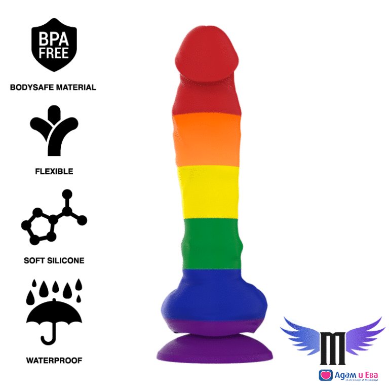 Silicone dildo Corey Pride Mythology 18cm