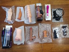 Dildo, anal expander, vibrator, fisting