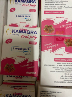 Камагра - Орален гел за жени - 5 пакета