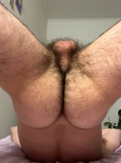 Pas male hairy ass
