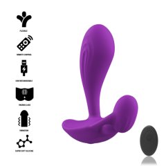 Anal vibrator with remote control INTENSE