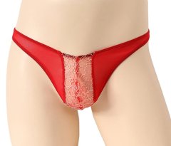 Мъжки Прашки G-Strings Limited Black, Red