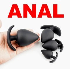Butt Plug ANAL Dildo Silicone
