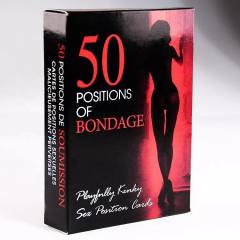 50 Пози на Бондаж , робство BDSM - 50 карти