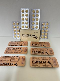 Vilitra 60 (Vardenafil) – Левитра – 10 табл. x 60 мг