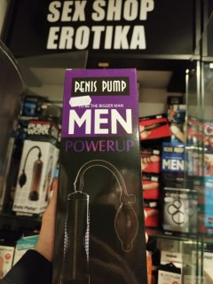 Penis pump for a bigger and thicker cock through vacuum code: 24