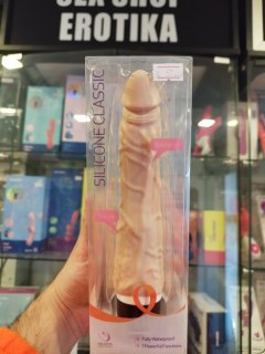 Голям Кур 21см силиконов пенис вибратор от Sex Shop Erotika ❤️