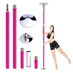 Стриптийз пилон спининг / Striptease pole spinning - Pink