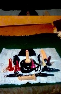 😈 строга господарка 😈 Страп-он ,Фетиши