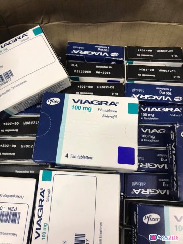 Виагра Viagra Pfizer 4x100Mg, снимка 1