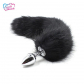 Stainless steel expander with fox tail - Снимка 3