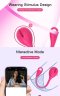 Bluetooth App G Spot Вибратор за жени Стимулация зърна клитора  - Снимка 0