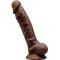 Double layer silicone memory foam dildo SILEXD - Снимка 0