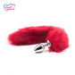 Stainless steel expander with fox tail - Снимка 1