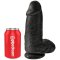 Thick realistic dildo with testicles and suction cup - Снимка 5