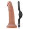 Cyber ​​strap-on dildo with vibration - Снимка 1