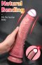 Реалистичен вибриращ дилдо вибратор Секс играчка за жени, мъже - Снимка 7
