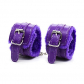 Handcuffs with fluff - Purple - Снимка 1