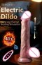 Реалистичен вибриращ дилдо вибратор Секс играчка за жени, мъже - Снимка 0