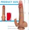 Реалистичен вибриращ дилдо вибратор Секс играчка за жени   - Снимка 3
