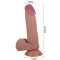 Flesh color sliding leather dildo - Снимка 2