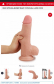 Realistic Dildo to the touch like a real cock 21cm discreetly - Снимка 0