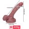 Ultra realistic dildo with testicles Armony 15cm - Снимка 1