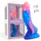 Dragon dildo glow in the dark double layered - Снимка 0