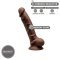 Double layer silicone memory foam dildo SILEXD - Снимка 1