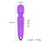 Powerful mini vibrator massager purple 20cm - Снимка 5