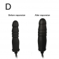 Different types of Anal Inflatable Extenders with Elvis Black Pu - Снимка 11