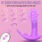 Dildo Vibrator for Women Anal Plugs Telescopic Rotating  - Снимка 8