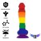 Silicone dildo Corey Pride Mythology 18cm - Снимка 0