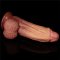 Thick double layer silicone realistic dildo with testicles - Снимка 1